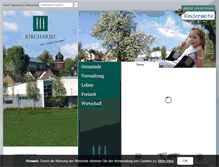 Tablet Screenshot of kirchardt.de